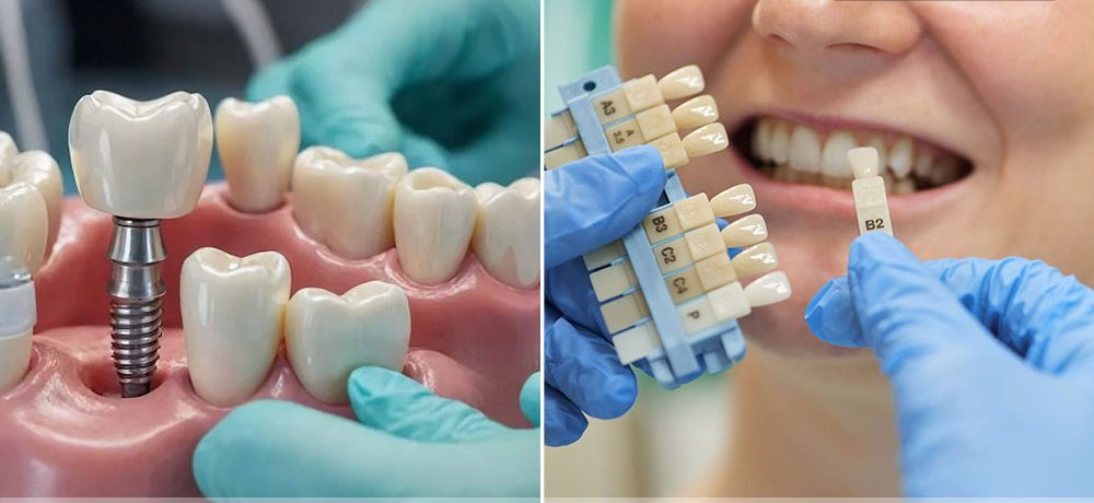 ایمپلنت بهتر است یا کامپوزیت؟